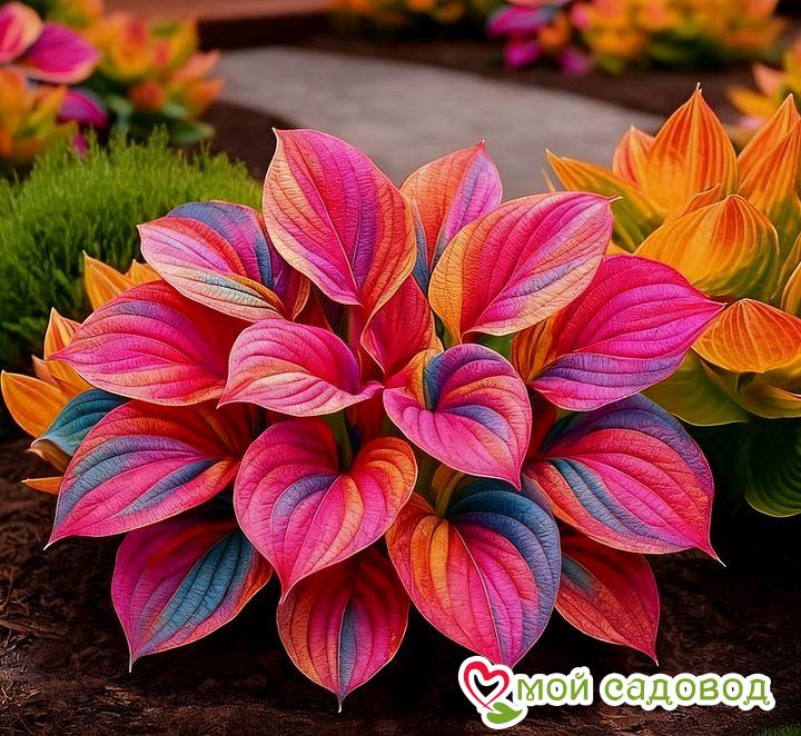 Хоста Тайный Орхидей